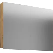 VCM Spiegelschrank Badinos 80cm Honig-Eiche