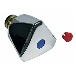 Drehgriff Armatur 3/8" rot/blau      74009896