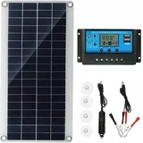 300 w 12 v Solarpanel, Solarpanel-Set, Batterieladegerät-Set mit 20 a Solarladeregler - Lablanc