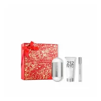 Carolina Herrera 212 NYC Eau de Toilette 100 ml + Body Lotion 100 ml + Eau de Toilette 10 ml Geschenkset 1