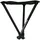 Walkstool Dreibeinhocker Comfort XXL schwarz (057175)
