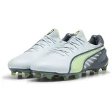 Puma King Ultimate FG/AG - weiß/grau/grün-44