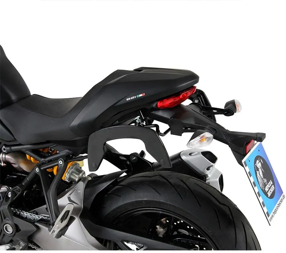 Hepco Becker C-bow Ducati Monster 821 18 6307565 00 01 Montage Seitenkoffer - One Size
