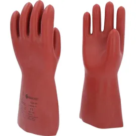 KS Tools Elektriker-Schutzhandschuh mit mechanischen und thermischen Schutz, Größe 11, Klasse 00, rot