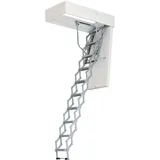 DOLLE Bodentreppe clickFIX vario 90x60 cm Aluminium 239–266 cm