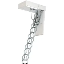 DOLLE Bodentreppe clickFIX vario 90x60 cm Aluminium 239–266 cm