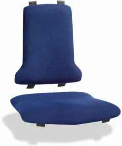 bimos Polstergarnitur Stoff Duotec blau