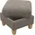 Home Affaire Polsterhocker Glendale 58 x 48 x 58 cm Braun
