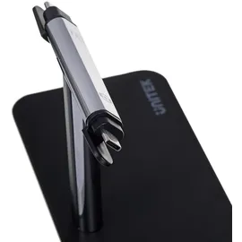 UNITEK P1212A, Freistehend, ABS, Schwarz, Silber, Kontakt, Tisch, 15 W), - Schwarz/Silber