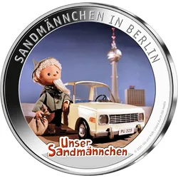"Unser Sandmännchen" – die Edition farbveredelter Silber-Gedenkprägungen!