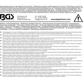 BGS Meißel- und Durchschläger-Satz 15-tlg. (1641)