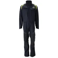 Mascot Overall, Knietaschen, Stretch-Einsätze Kombination Multisafe, schwarzblau/hi-vis gelb M