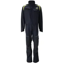 Mascot Overall, Knietaschen, Stretch-Einsätze Kombination Multisafe, schwarzblau/hi-vis gelb M