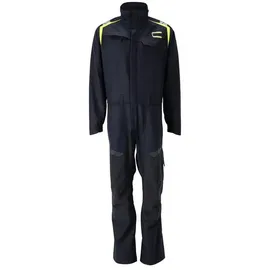 Mascot Overall, Knietaschen, Stretch-Einsätze Kombination Multisafe, schwarzblau/hi-vis gelb M