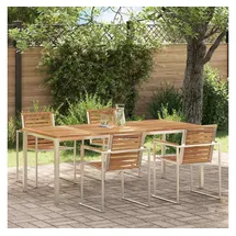 vidaXL Esstisch 200 x 90 x 74,5 cm Teakholz