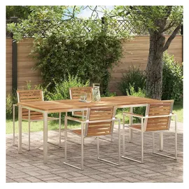 vidaXL Esstisch 200 x 90 x 74,5 cm Teakholz