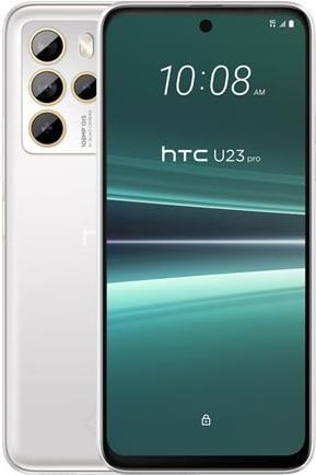 HTC U23 Pro - 5G Smartphone - Dual-SIM - RAM 12GB / Interner Speicher 256GB - microSD slot - OLED-Display - 6.7" - 2400 x 1080 Pixel (120 Hz) - 4x x Rückkamera 108 MP, 8 MP, 5 MP, 2 MP - front camera 32 MP - Schneeweiß (99HATM007-00)