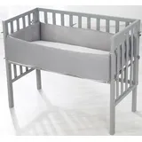 roba Beistellbett safe asleep 2 in 1 taupe inkl. Komplettset