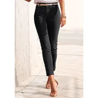 LASCANA 7/8-Jeggings Skinny Schwarz 42