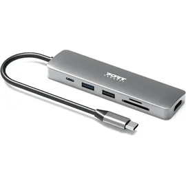 PORT DESIGNS 900162 USB Typ-C, Silber