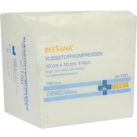 Meditrade Vlieskompressen unsteril 4fach 30g