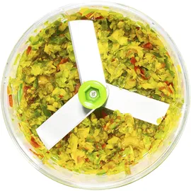 Genius Zerkleinerer GENIUS "Nicer Dicer Twist", rot, Zerkleinerer, + Zitruspresse, 2 einstellbare Geschwindigkeitsstufen