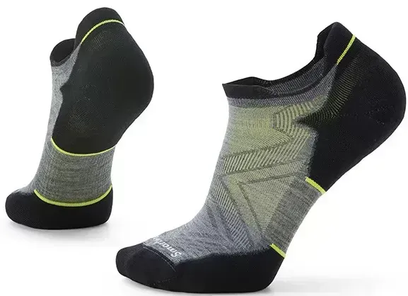 Smartwool Herren Run Targeted Cushion Low Ankle Socken - 46-49 - medium grey