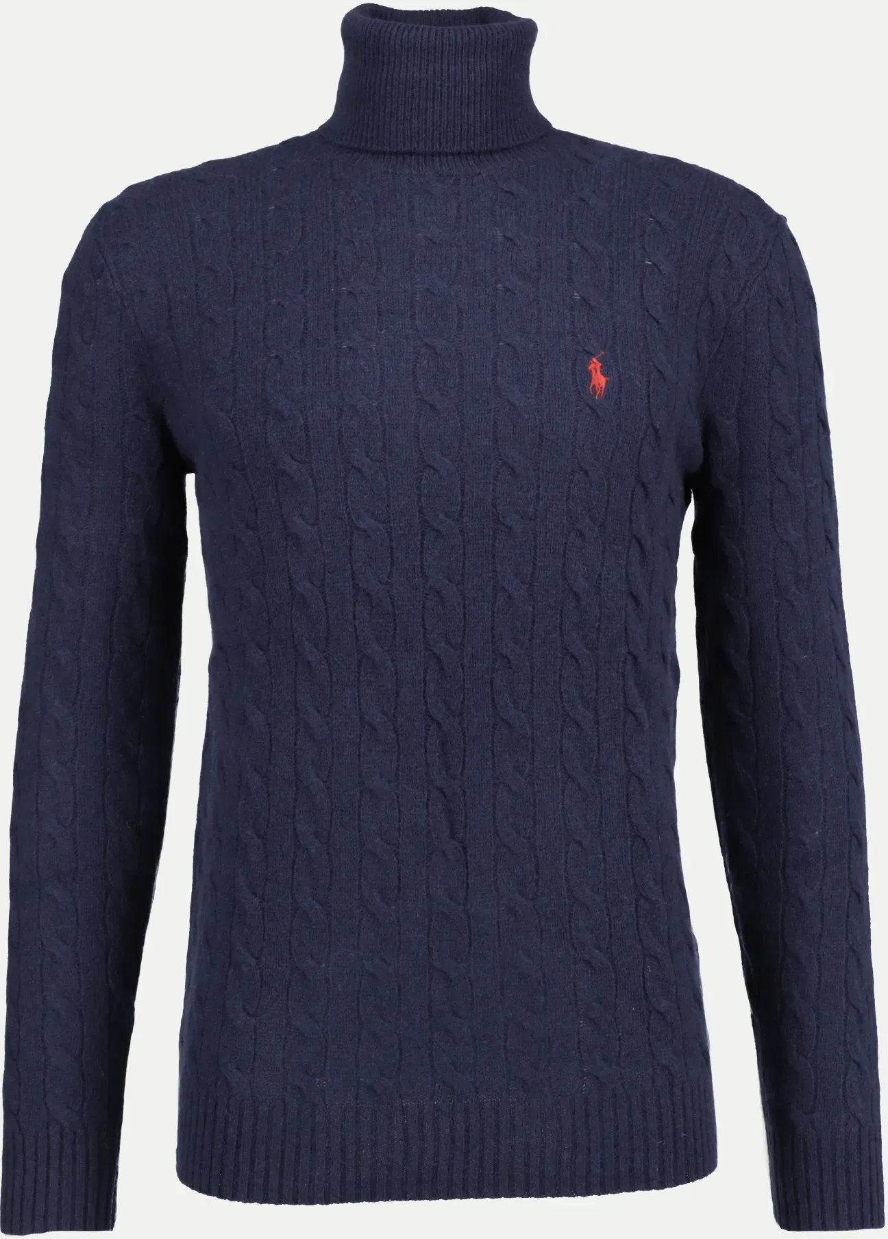 Rolli mit Zopfmuster Blau XL