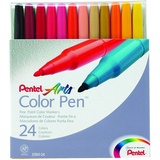 Pentel S360-24 Faserschreiber Colour Pen 24er Set sortiert