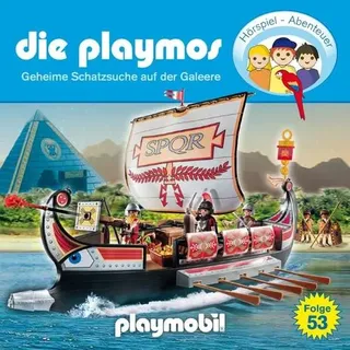 Die Playmos - Geheime Schatzsuche Galeere, 1 Audio-CD Geheime Schatzsuche auf der Galeere, Hörspiel-Abenteuer - CD