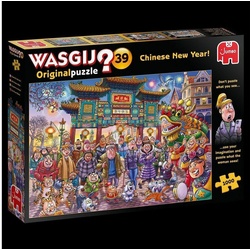 Jumbo Spiele Puzzle Wasgij Original 39 - Chinese New Year! - 1000 Teile, 1000 Puzzleteile