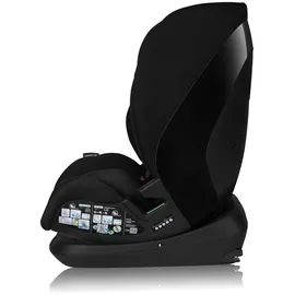 lionelo Autokindersitz Lavender i-Size ab 1 Jahr bis 12 Jahren, ab 9 kg bis 36 kg ISOFIX Breiter Einstellber Schwarz - Schwarz