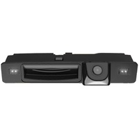 Navinio Wasserdicht umkehrbare Fahrzeug-spezifische Griffleiste Kamera integriert in Koffergriff Rückansicht Rückfahrkamera für 2015 Ford Focus Handle car Camera Auto Farb
