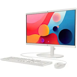 HP All-in-One 22-dg0100ng Kaschmir Weiß, N100, 8GB RAM, 512GB SSD (9U7L6EA#ABD)