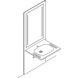 Hewi Waschtisch-Modul S 50“