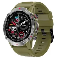 Cool Smartwatch BT 40 mm Silikongehäuse Grün Silikonarmband Grün