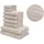OTTO home Handtuchset Ognon 8-tlg. grau