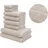 OTTO home Handtuchset Ognon 8-tlg. grau