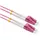 Value LWL-Kabel 50/125μm OM4, LC/LC, LSOH, violett, 15 m