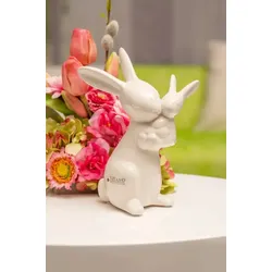 Hase Fabrio mit Kind creme 11cm