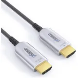 PureLink FiberX FX-I350-020 HDMI-Kabel 20 m Schwarz/Grau/Silber