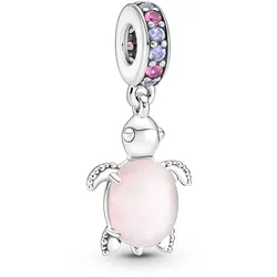 Pandora 798939C02 Charm-Anhänger Muranoglas Meeresschildkröte