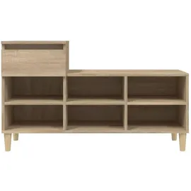 vidaXL Sonoma-Eiche 102 x 36 x 60 cm braun