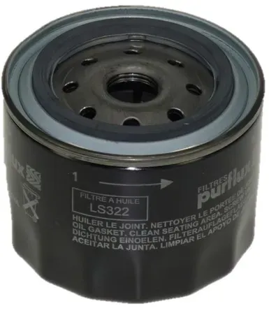 PURFLUX Ölfilter ls322 Anschraubfilter 82mm für HONDA ROVER LAND ROVER/AUSTIN