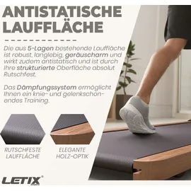 Letix DeskWalk360 holz-optik