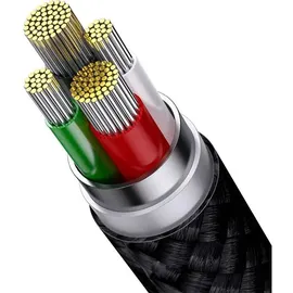 Baseus StarSpeed Series USB-C + Micro / Lightning 3.5A 1.2m (Black)