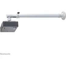 NeoMounts BEAMER-W100SILVER Beamer-Wandhalterung Neigbar, Drehbar Wandabstand (max.): 123cm Silber