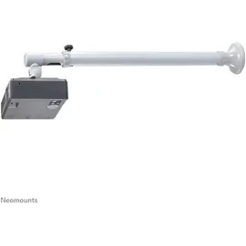 NeoMounts BEAMER-W100SILVER Beamer-Wandhalterung Neigbar, Drehbar Wandabstand (max.): 123cm Silber