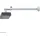 NeoMounts BEAMER-W100SILVER Beamer-Wandhalterung Neigbar, Drehbar Wandabstand (max.): 123cm Silber