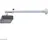 NeoMounts BEAMER-W100SILVER Beamer-Wandhalterung Neigbar, Drehbar Wandabstand (max.): 123cm Silber